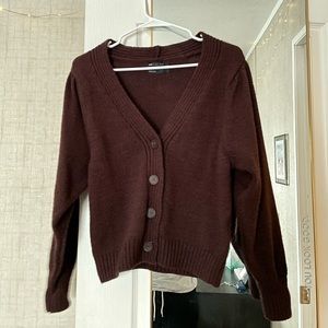 ASOS Maroon Cardigan